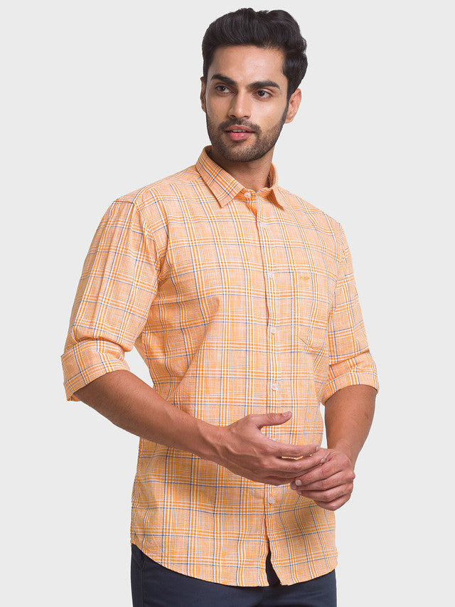 Colorplus Yellow Casual Shirt 