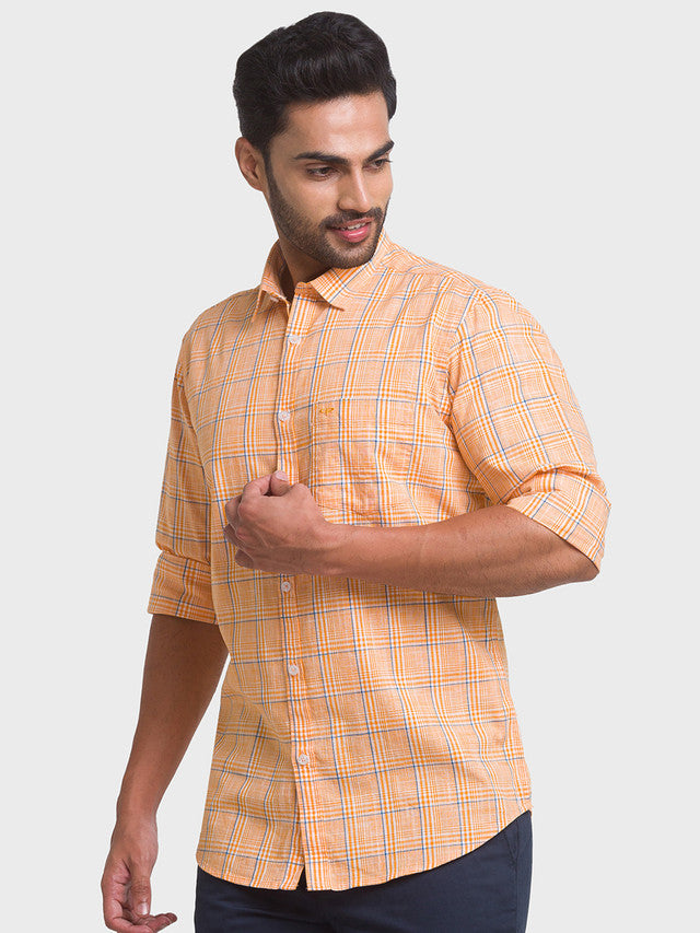 Colorplus Yellow Casual Shirt 