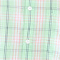 Colorplus Green Checks Tailored Fit Cotton Casual Shirt