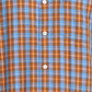 Colorplus Men Brown Checkered Tailored Fit Cotton Blend Casual Shirt