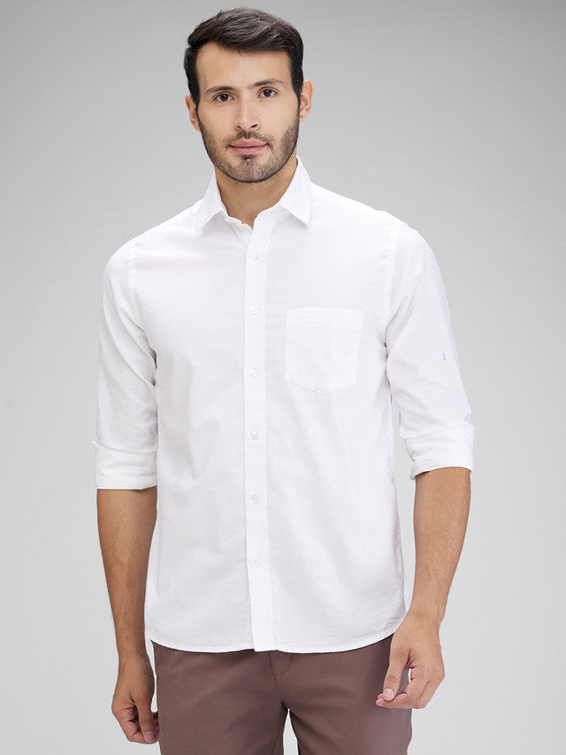 Colorplus White Casual Shirt 