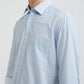 Men Tailored Fit Light Grey Shirt