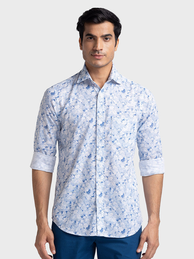 Colorplus Blue Casual Shirt 