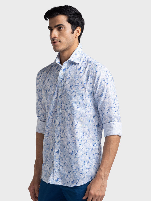 Colorplus Blue Casual Shirt 