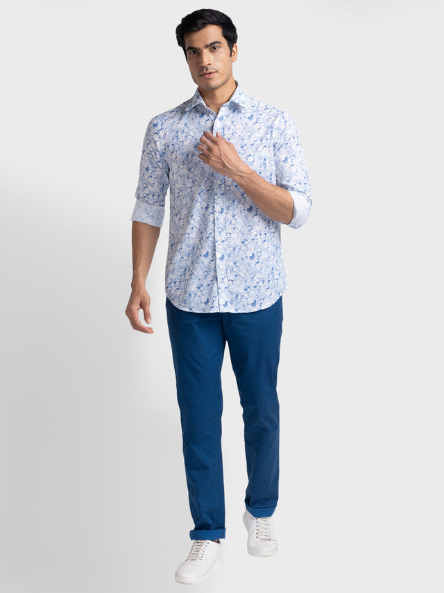 Colorplus Blue Casual Shirt 