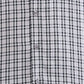 Colorplus Grey Checks Tailored Fit Cotton Blend Casual Shirt