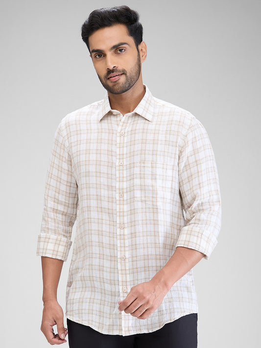 Colorplus Beige Casual Shirt 