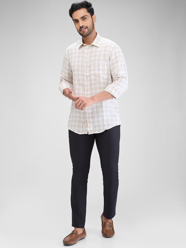 Colorplus Beige Casual Shirt 