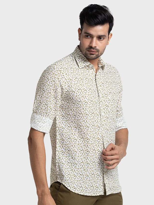 Colorplus Green Casual Shirt 