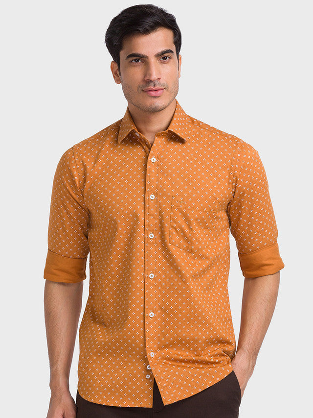 Colorplus Brown Casual Shirt 