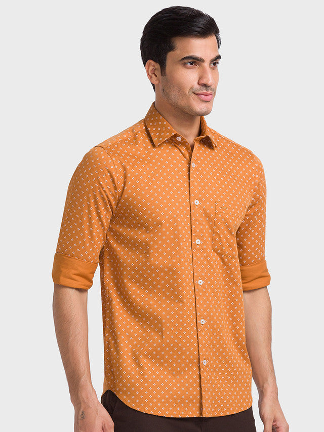 Colorplus Brown Casual Shirt 