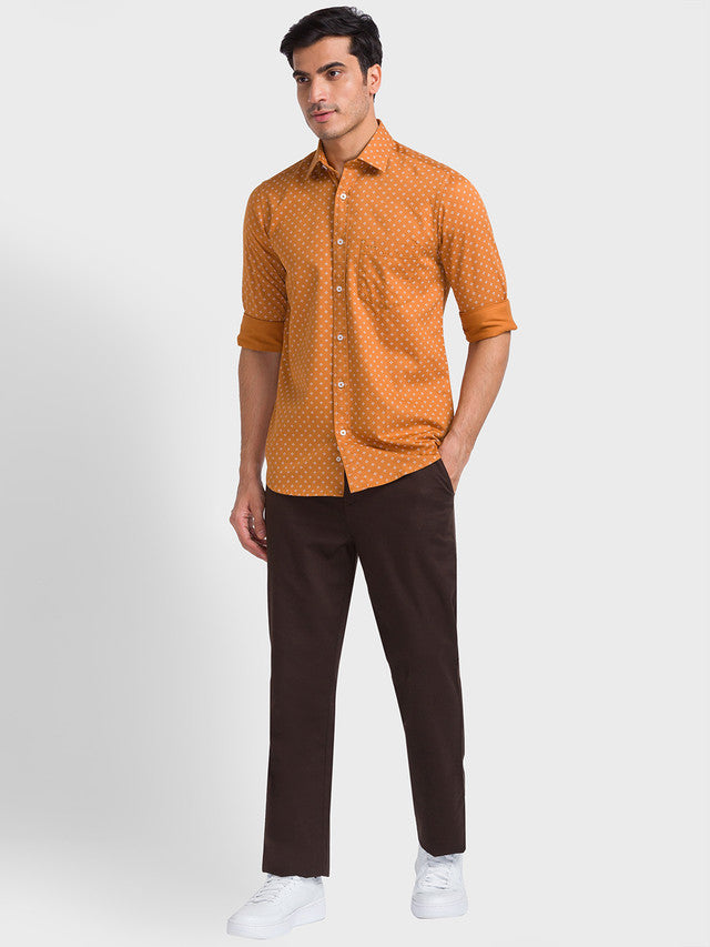 Colorplus Brown Casual Shirt 