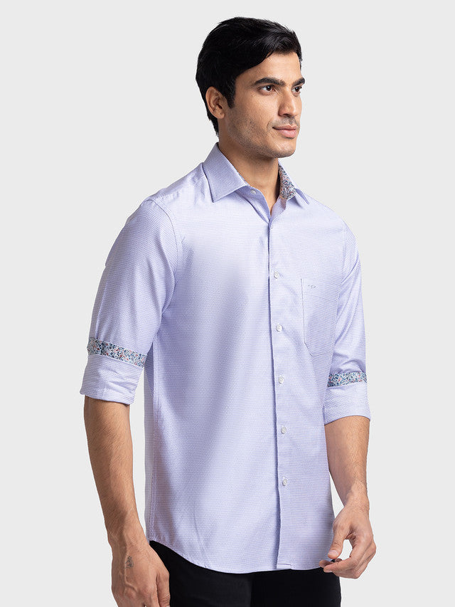 Colorplus Purple Casual Shirt 