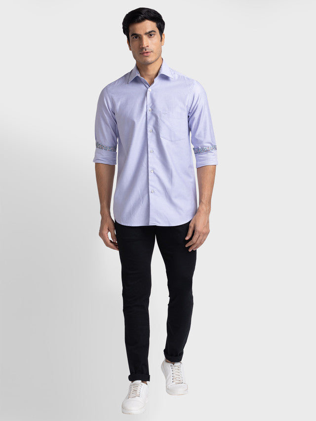 Colorplus Purple Casual Shirt 