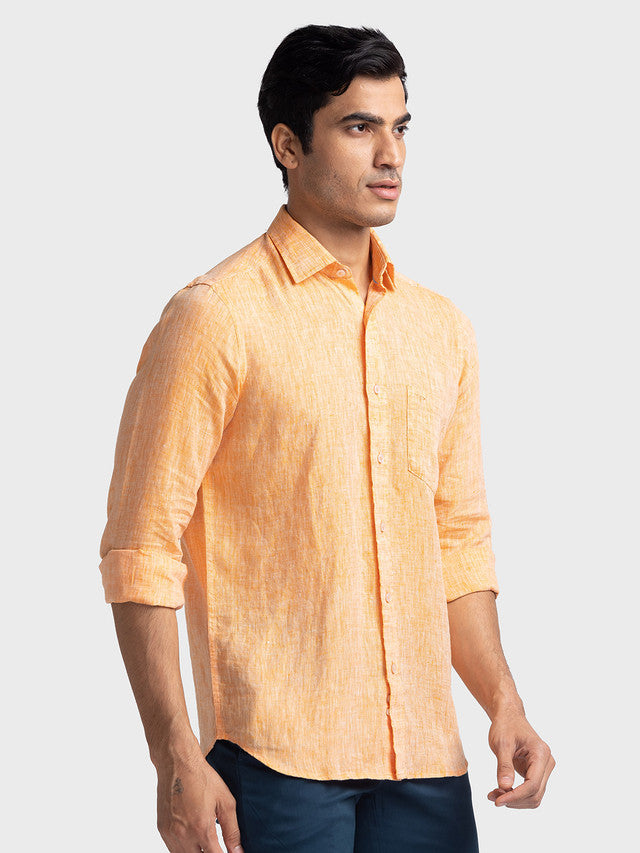 Colorplus Orange Casual Shirt 