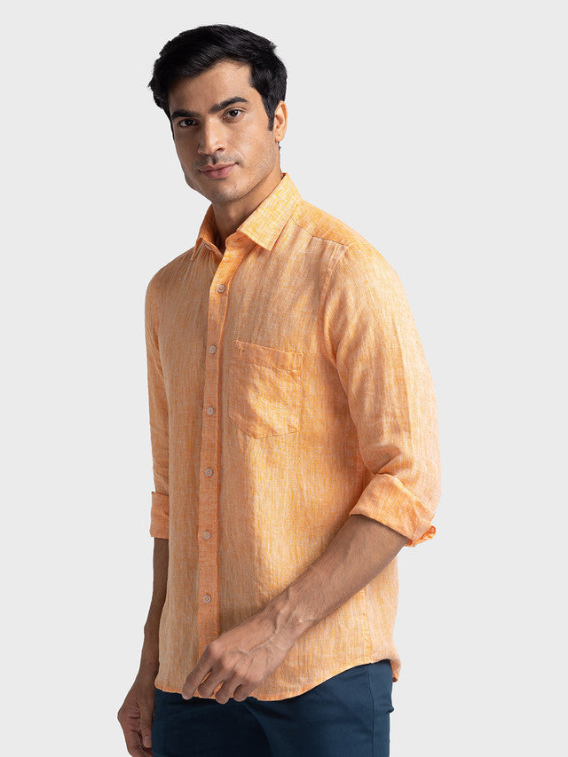 Colorplus Orange Casual Shirt 