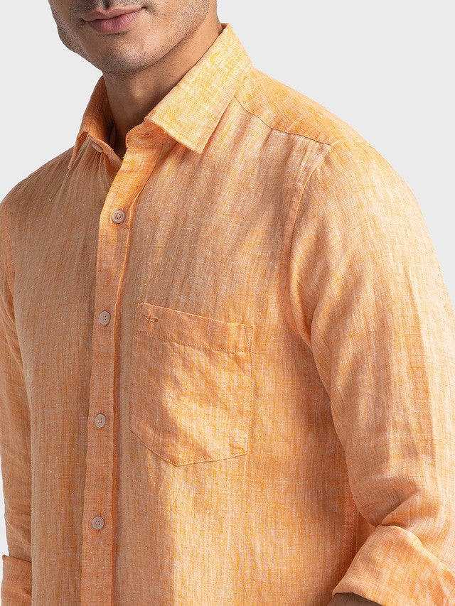 Colorplus Orange Casual Shirt 