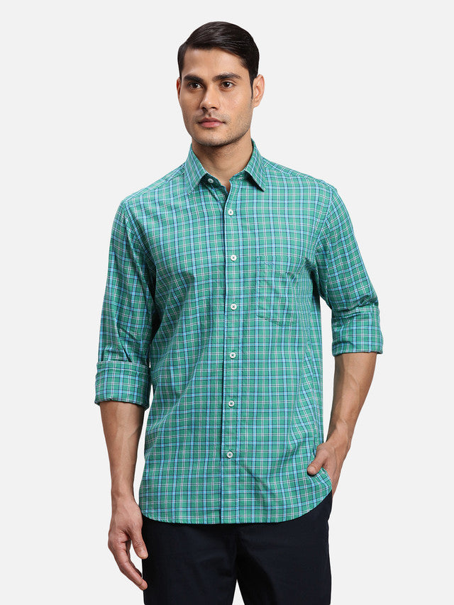 Colorplus Green Casual Shirt 