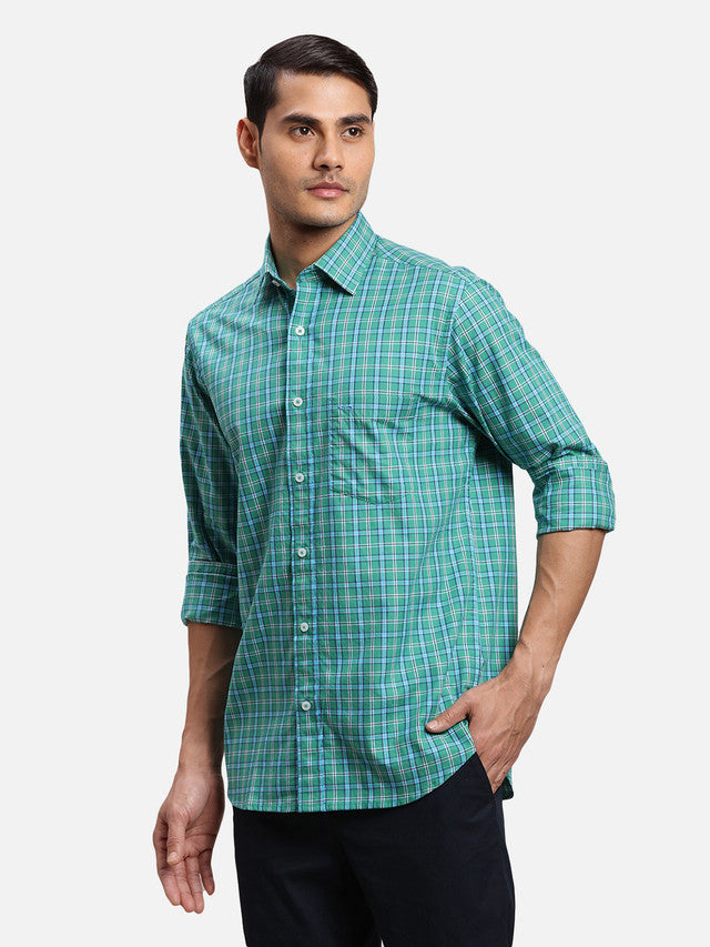 Colorplus Green Casual Shirt 