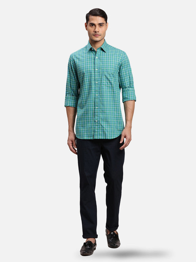 Colorplus Green Casual Shirt 