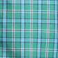 Colorplus Green Checks Regular Fit Cotton Casual Shirt