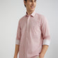 Colorplus Men Pink Printed Regular Fit Cotton Casual Shirt