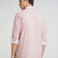 Colorplus Men Pink Printed Regular Fit Cotton Casual Shirt