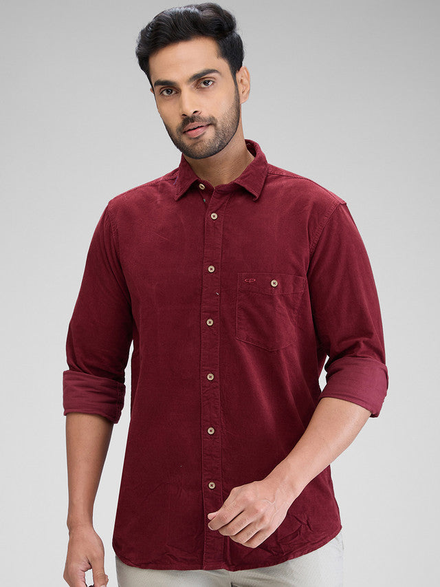 Colorplus Maroon Casual Shirt 