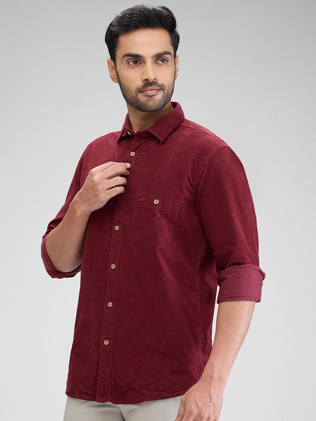 Colorplus Maroon Casual Shirt 