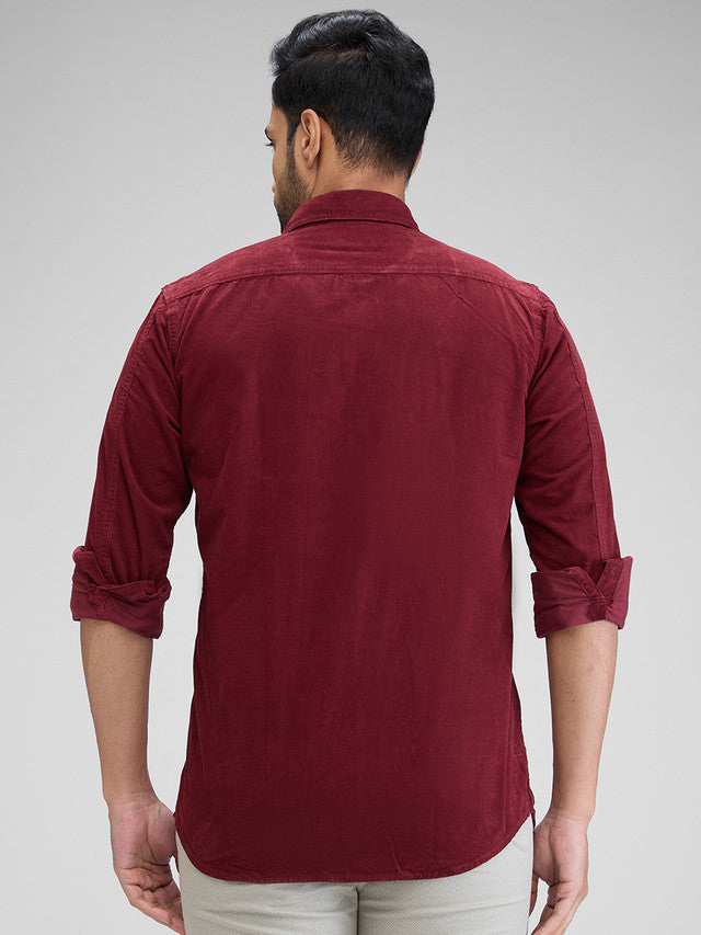 Colorplus Maroon Casual Shirt 