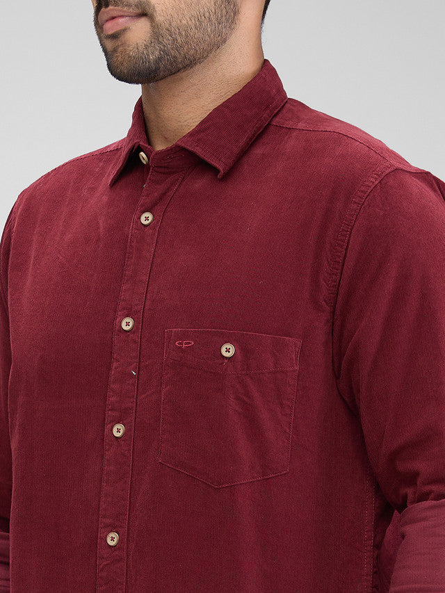 Colorplus Maroon Casual Shirt 