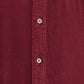 Colorplus Maroon Solid Piece Dyed Regular Fit Cotton Casual Shirt