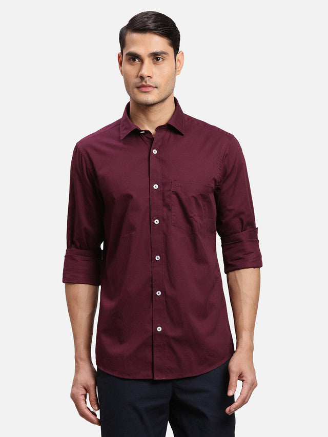 Colorplus Purple Casual Shirt 