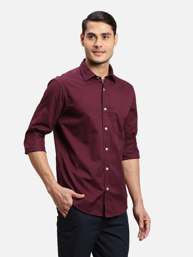 Colorplus Purple Casual Shirt 