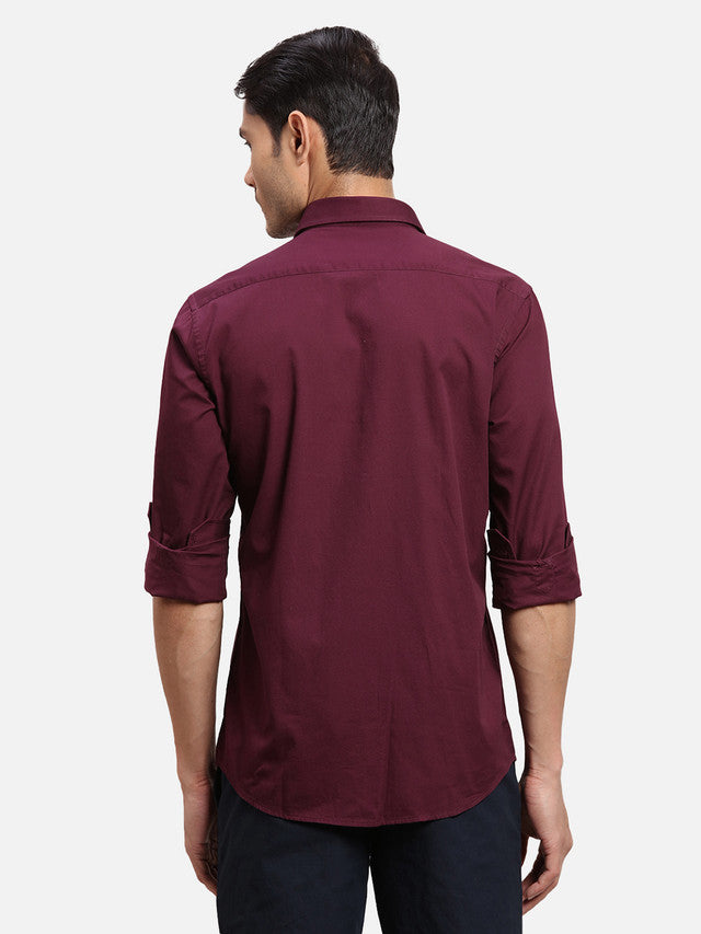 Colorplus Purple Casual Shirt 