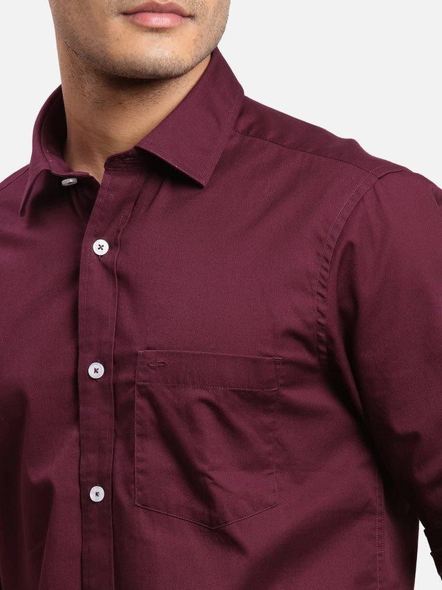 Colorplus Purple Casual Shirt 