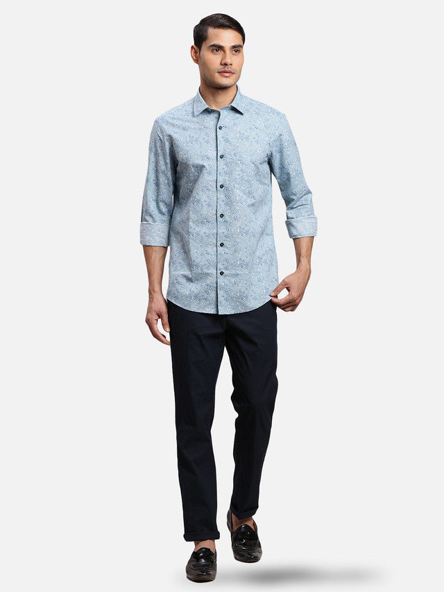 Colorplus Blue Casual Shirt 