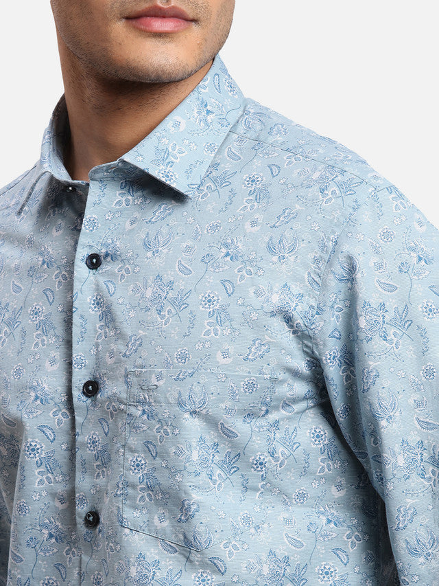 Colorplus Blue Casual Shirt 