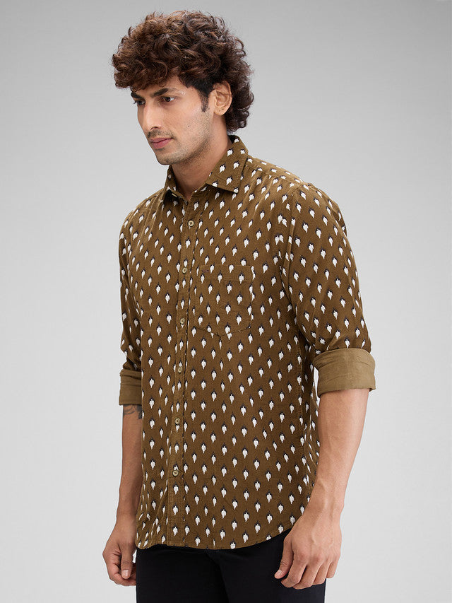 Colorplus Green Casual Shirt 