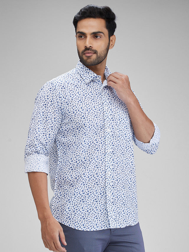 Colorplus Blue Casual Shirt 