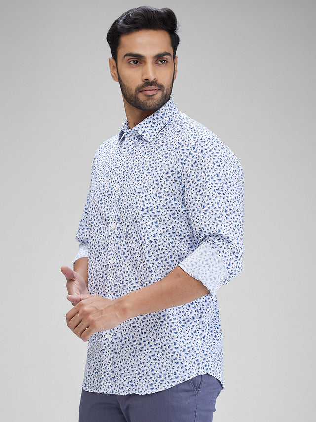 Colorplus Blue Casual Shirt 