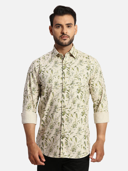 Colorplus Green Casual Shirt