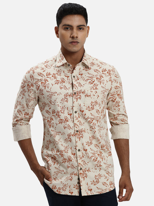 Colorplus Brown Casual Shirt