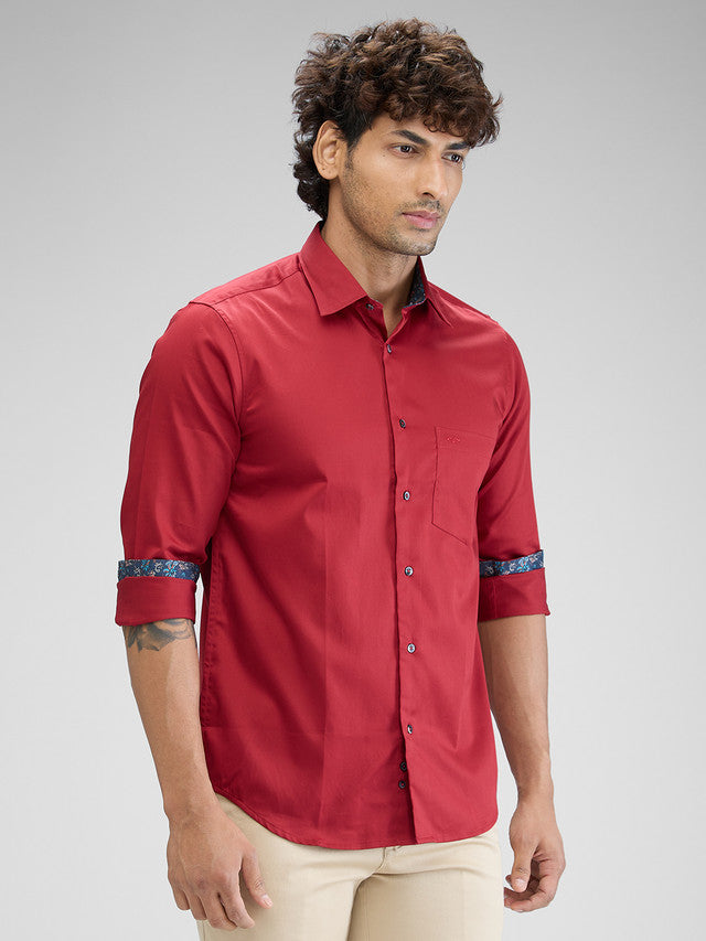 Colorplus Red Casual Shirt 