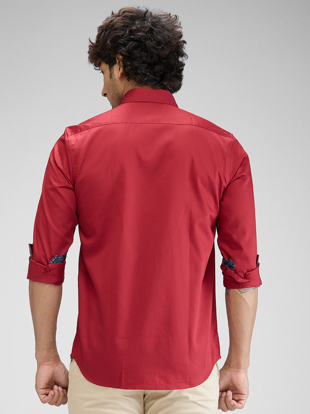 Colorplus Red Casual Shirt 