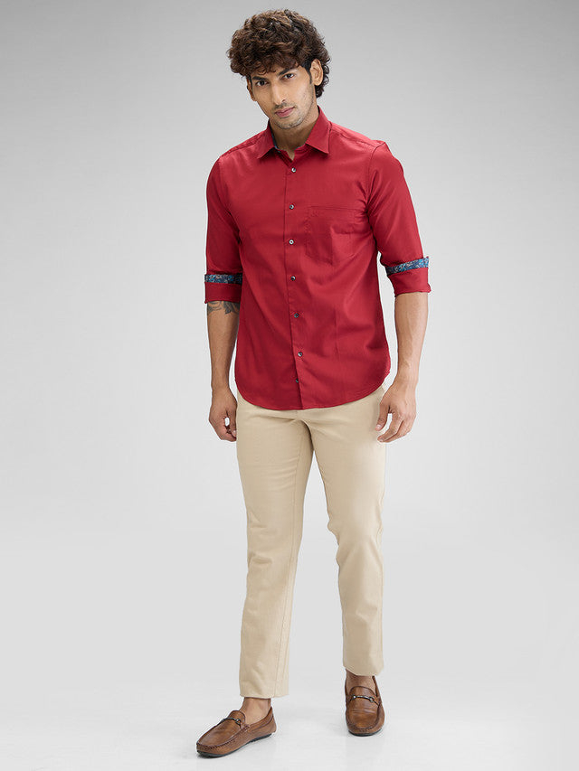 Colorplus Red Casual Shirt 