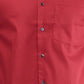 Colorplus Red Plain Regular Fit Cotton Casual Shirt