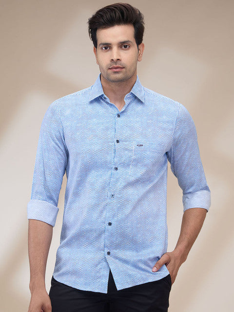 Colorplus Blue Casual Shirts