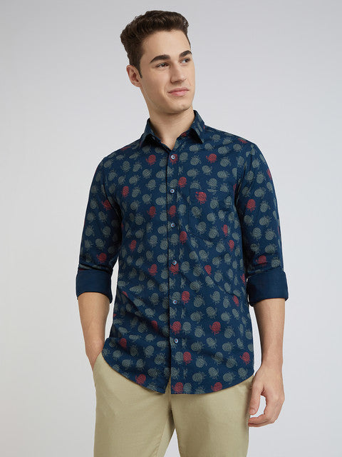 Colorplus Blue Casual Shirt 
