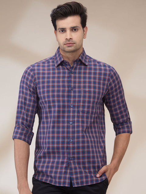 Colorplus Blue Casual Shirts